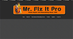 Desktop Screenshot of mrfixitpro.com